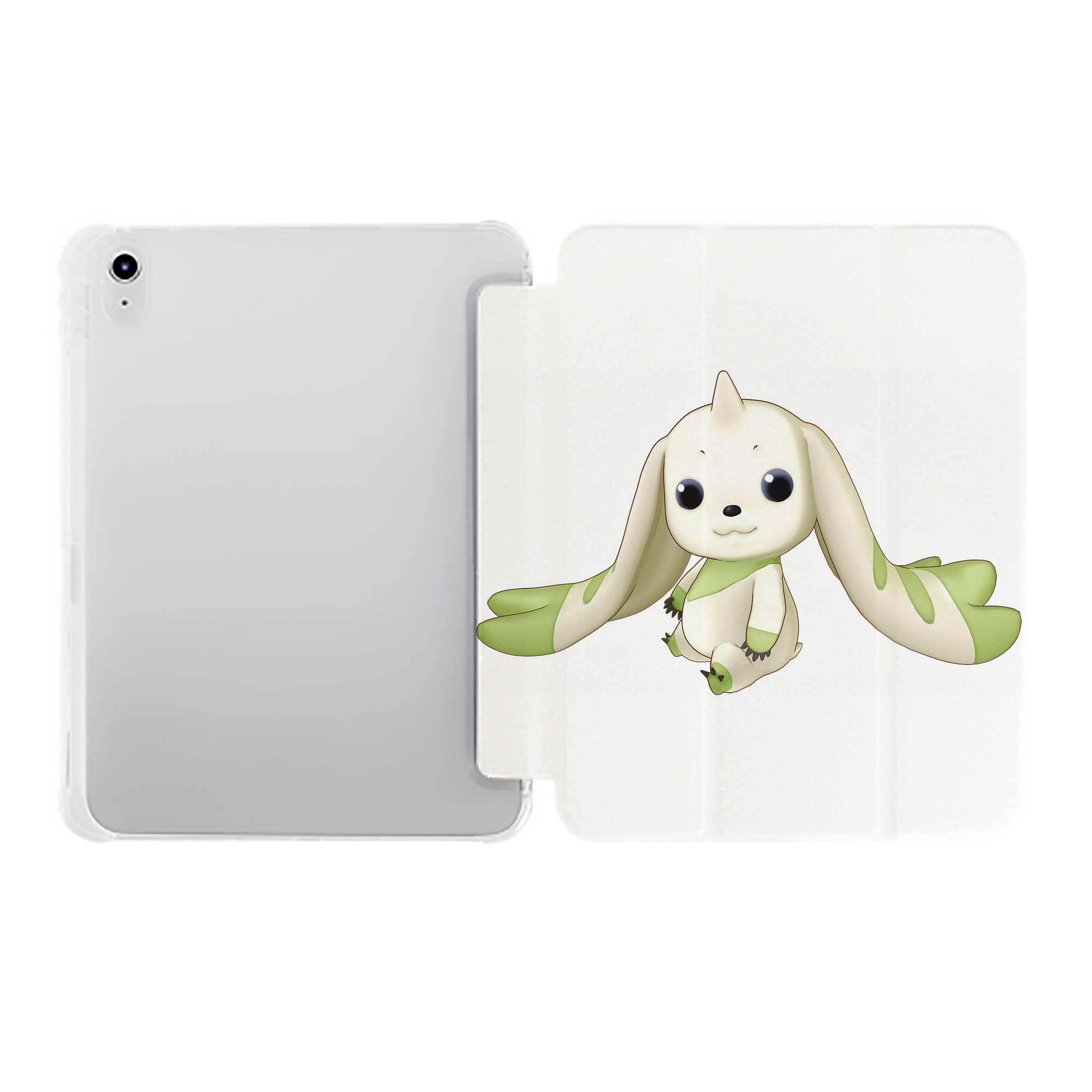 （画像用） Digimon デジタルモンスター/デジモン IPad ケース ペン収納付き 三つ折りスタンド PUレザー×シリコン 対応機種9.5/10.5/10.9インチ